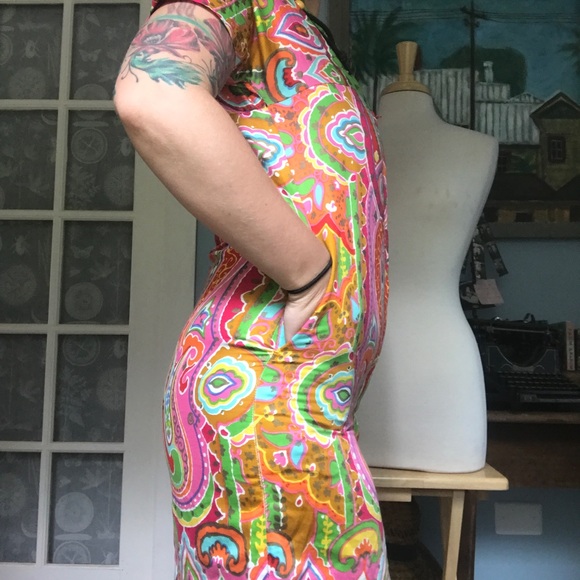 Groovy Made In California Vintage Dress 🤩 - Picture 2 of 9